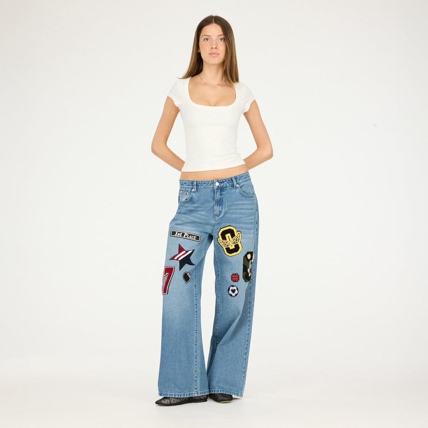 imageForever 21 Womens Short Sleeve Scoop Neck Fitted TopIvory