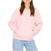 Forever 21 womens Oversized Fleece Hoodie With Kangaroo Pocket(Pink)