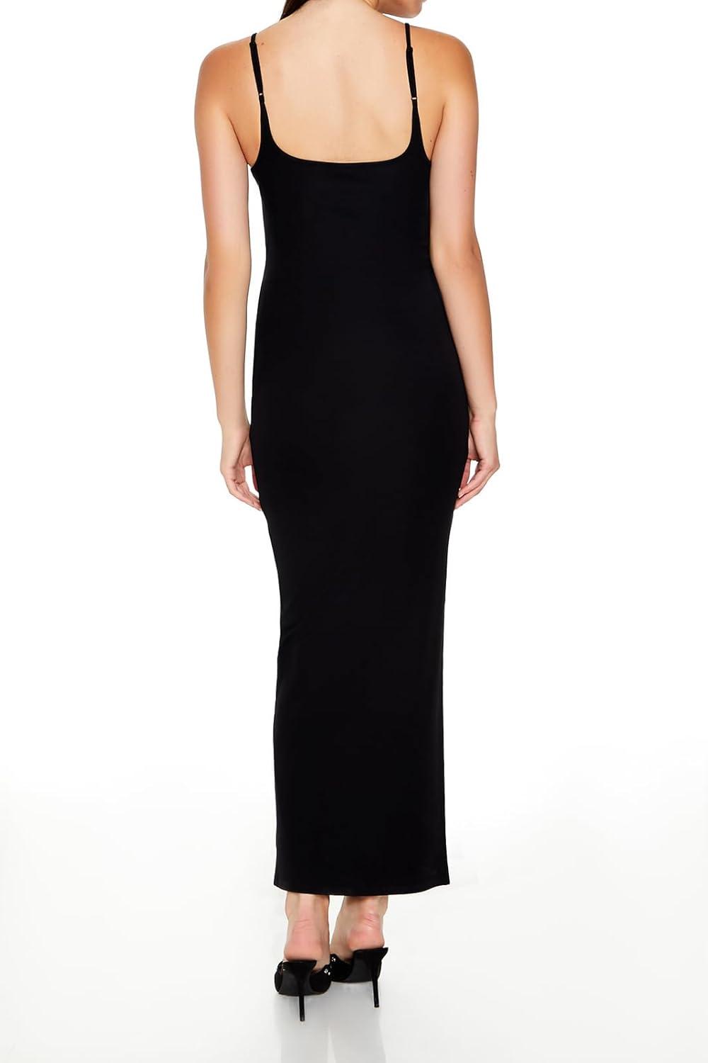 imageForever 21 Womens Cami Bodycon Maxi DressBlack