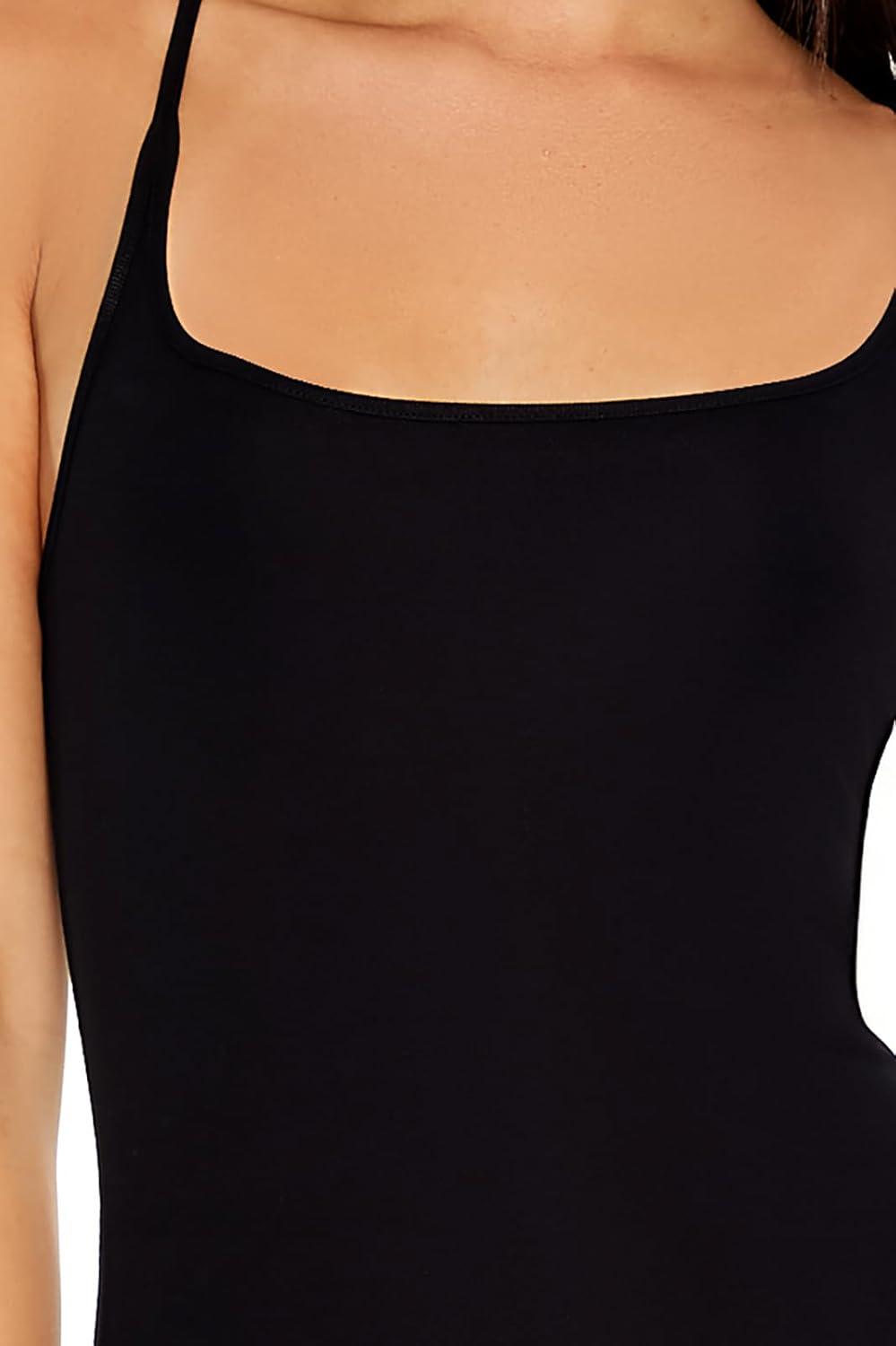 imageForever 21 Womens Cami Bodycon Maxi DressBlack