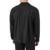 Forever 21 Men’s Long-Sleeve Cargo Shacket(Black)