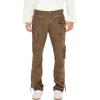 Forever 21 Men’s Mid-Rise Utility Cargo Jeans(Oatmeal)