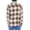 Forever 21 Men’s Plaid Flannel Shirt(Brown)