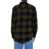 Forever 21 Men’s Plaid Flannel Shirt(Green)