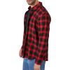 Forever 21 Men’s Plaid Flannel Shirt(Red)