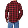 Forever 21 Men’s Plaid Flannel Shirt(Red)