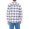 Forever 21 Men’s Plaid Flannel Shirt(White)