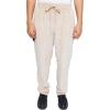 Forever 21 Men’s Ribbed Drawstring Pants(Taupe)