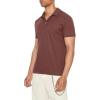 Forever 21 Men’s Short-Sleeve Polo Shirt(Chocolate)