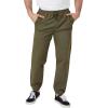Forever 21 Men’s Twill Drawstring Joggers(Olive)