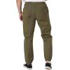 Forever 21 Men’s Twill Drawstring Joggers(Olive)