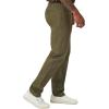 Forever 21 Men’s Twill Mid-Rise Slim-fit Pants(Olive)
