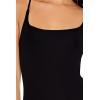 Forever 21 Womens Cami Bodycon Maxi Dress(Black)