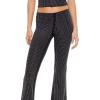 Forever 21 Women’s Contour Sculpt Rhinestone Pants(Black)