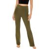 Forever 21 Women’s Flare Mid-Rise Leggings(Olivine)