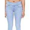 Forever 21 Women’s Mid-Rise Bootcut Jeans(Light Denim)