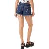 Forever 21 Womens Recycled Cotton Denim Shorts(Dark Denim)
