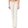 Forever 21 Women’s Seamed Mid-Rise Bootcut Jeans(Vanilla)