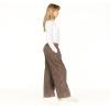 Forever 21 Womens Wide Leg Jogger(Brown)