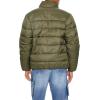 Forever 21 mens Packable Zip-up Puffer Jacket(Olive)