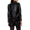 Forever 21 womens Faux Leather Moto Jacket(Black)