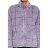 Forever 21 womens Quilted Zip-up Jacket(Lavender)