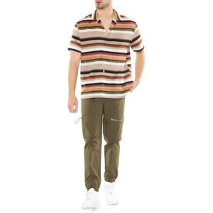 Forever 21 Men’s Toggle Drawstring Cargo Joggers(Olive)