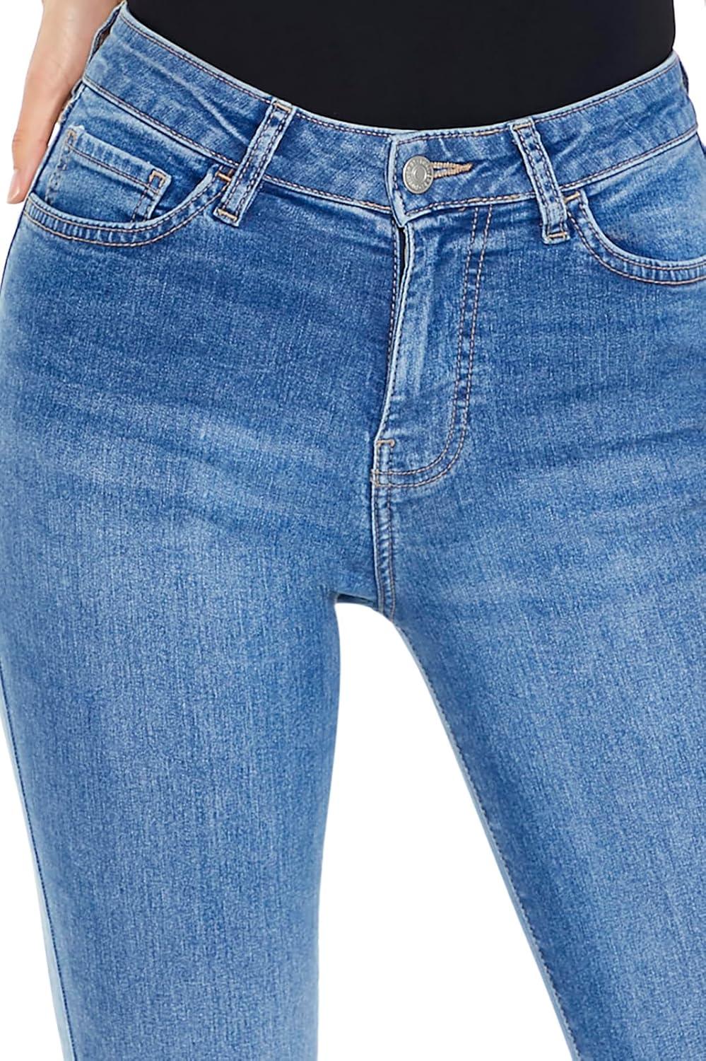 imageForever 21 Womens StretchDenim Skinny JeansMedium Denim