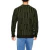 Forever 21 Mens Checkered Cable Knit Sweater(Green)