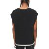 Forever 21 Men’s Contrast-Hem Sweater Vest(Black)