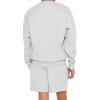 Forever 21 Men’s Drawstring Cotton-Blend SweatShorts(Heather Grey)