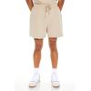Forever 21 Men’s Drawstring Mid-Rise Shorts(Taupe)