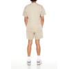Forever 21 Men’s Drawstring Mid-Rise Shorts(Taupe)