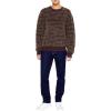 Forever 21 Men’s Geo Crew Sweater(Brown)