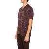 Forever 21 Men’s Jacquard Baroque Shirt(Brown)