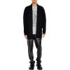 Forever 21 Mens Open-Front Cardigan Sweater(Black)