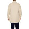 Forever 21 Mens Open-Front Cardigan Sweater(Brown)