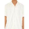 Forever 21 Men’s Plush Lattice Shirt(White)
