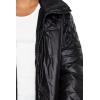 Forever 21 Men’s Quilted Bomber Jacket(Black)