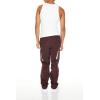 Forever 21 Men’s Slim-fit Drawstring Cargo Pants(Dark Cocoa)