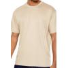 Forever 21 Mens Supima-Blend Cotton Crew Tee(Brown)