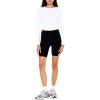 Forever 21 Women’s Cotton-Blend Crop Top(White)