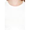 Forever 21 Women’s Cropped Rib-Knit Tee(White)