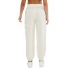 Forever 21 Women’s High-Rise Cargo Joggers(Vanilla)