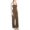 Forever 21 Women’s Mid-Rise Wide-Leg Cargo Pants(Cypress)