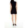 Forever 21 Women’s Mock Neck Mini Sweater Dress(Black)