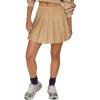 Forever 21 Women’s Pleated Mini Skirt(Beige)