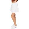 Forever 21 Women’s Pleated Mini Skirt(White)