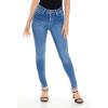 Forever 21 Women’s Stretch-Denim Skinny Jeans(Medium Denim)