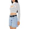Forever 21 Women’s Sweater-knit Shrug & Crop Top Set(White/Multi)
